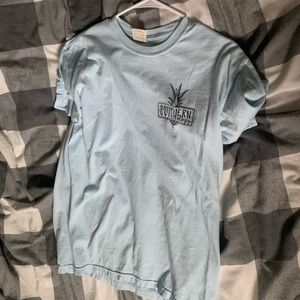Comfort colors baby blue t-shirt